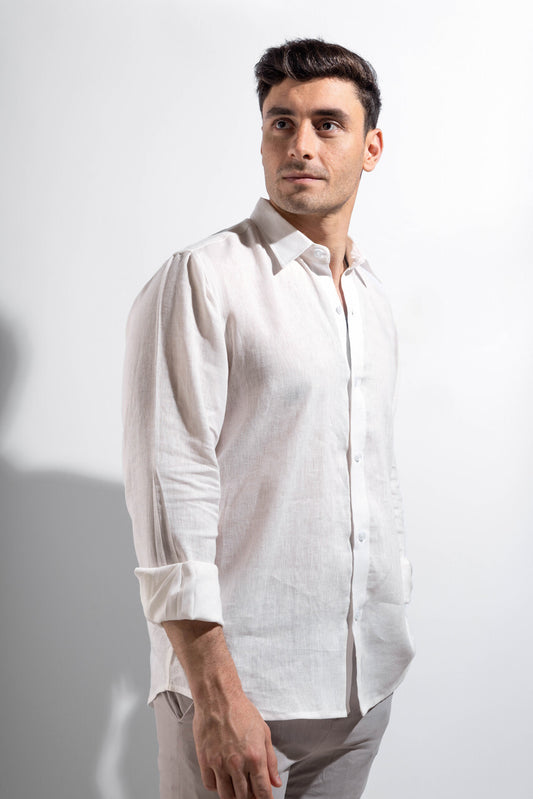 linen shirt 100%